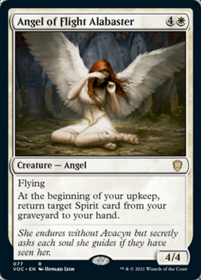 Angel of Flight Alabaster [Innistrad: Crimson Vow Commander] | Shuffle n Cut Hobbies & Games