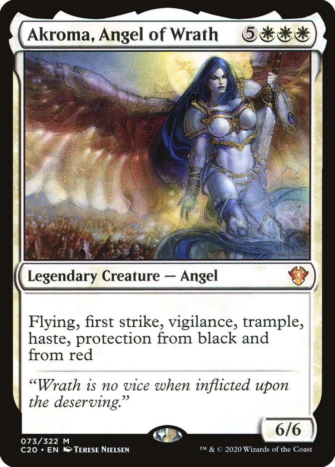 Akroma, Angel of Wrath [Commander 2020] | Shuffle n Cut Hobbies & Games