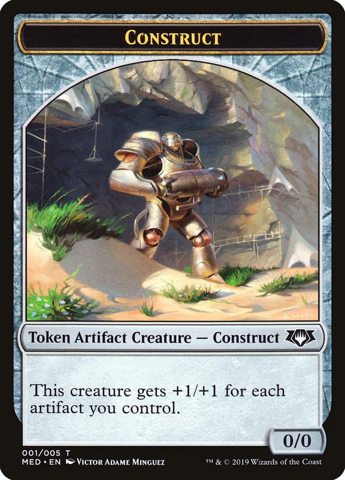 Construct Token (1) [Mythic Edition Tokens] | Shuffle n Cut Hobbies & Games