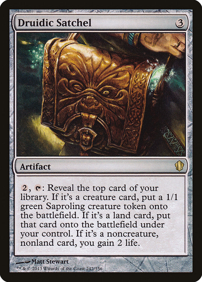 Druidic Satchel [Commander 2013] | Shuffle n Cut Hobbies & Games