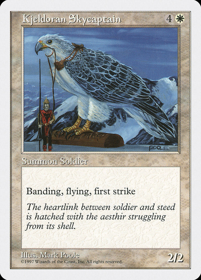 Kjeldoran Skycaptain [Fifth Edition] | Shuffle n Cut Hobbies & Games