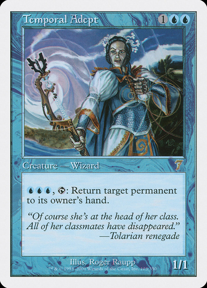 Temporal Adept [Seventh Edition] | Shuffle n Cut Hobbies & Games
