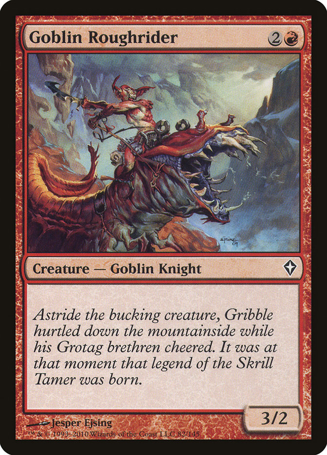 Goblin Roughrider [Worldwake] | Shuffle n Cut Hobbies & Games