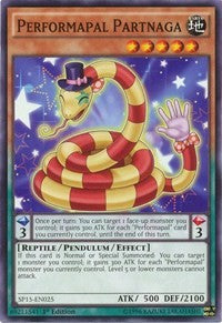 Performapal Partnaga [SP15-EN025] Common | Shuffle n Cut Hobbies & Games