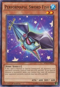 Performapal Sword Fish [SP15-EN014] Common | Shuffle n Cut Hobbies & Games