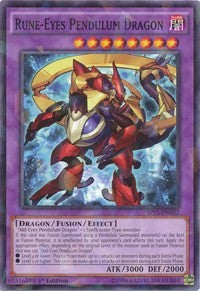 Rune-Eyes Pendulum Dragon [SP15-EN032] Shatterfoil Rare | Shuffle n Cut Hobbies & Games