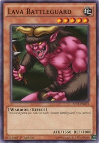 Lava Battleguard [SP15-EN003] Common | Shuffle n Cut Hobbies & Games