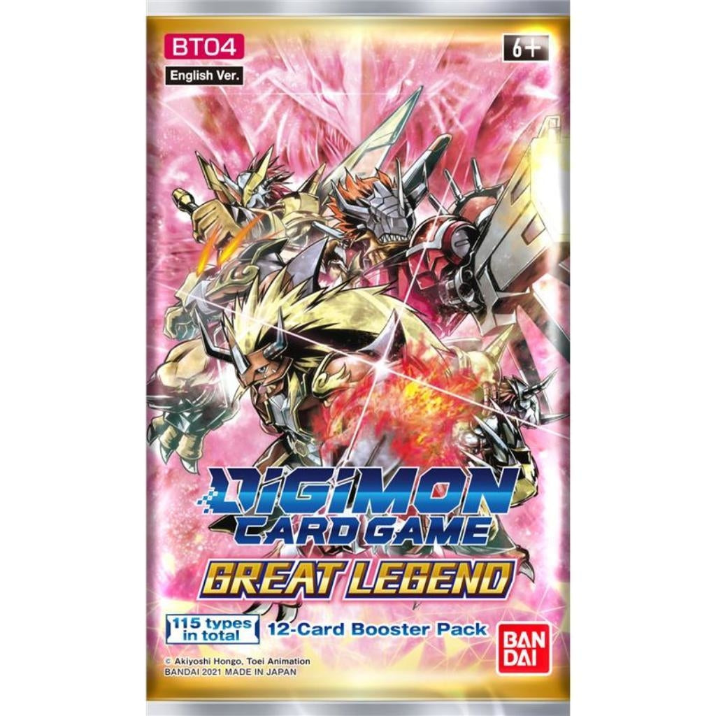 Great Legend - Booster Pack [BT04] | Shuffle n Cut Hobbies & Games