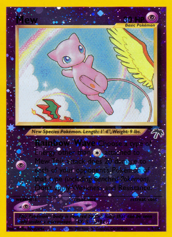 Mew (1/18) [Southern Islands] | Shuffle n Cut Hobbies & Games