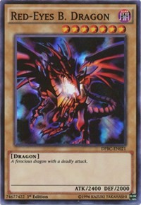 Red-Eyes B. Dragon [DPBC-EN021] Super Rare | Shuffle n Cut Hobbies & Games
