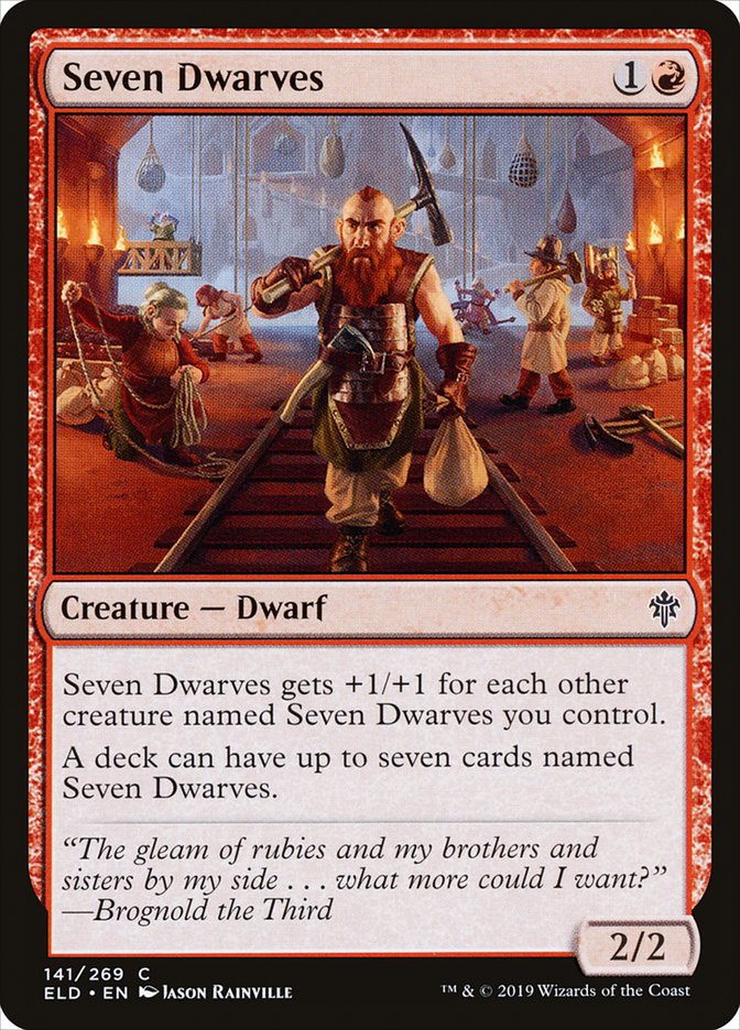 Seven Dwarves [Throne of Eldraine] | Shuffle n Cut Hobbies & Games
