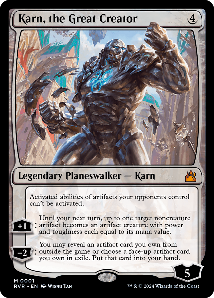 Karn, the Great Creator [Ravnica Remastered] | Shuffle n Cut Hobbies & Games