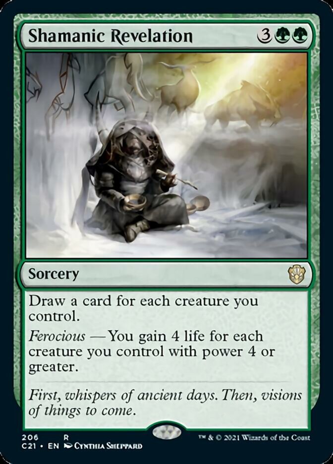 Shamanic Revelation [Commander 2021] | Shuffle n Cut Hobbies & Games