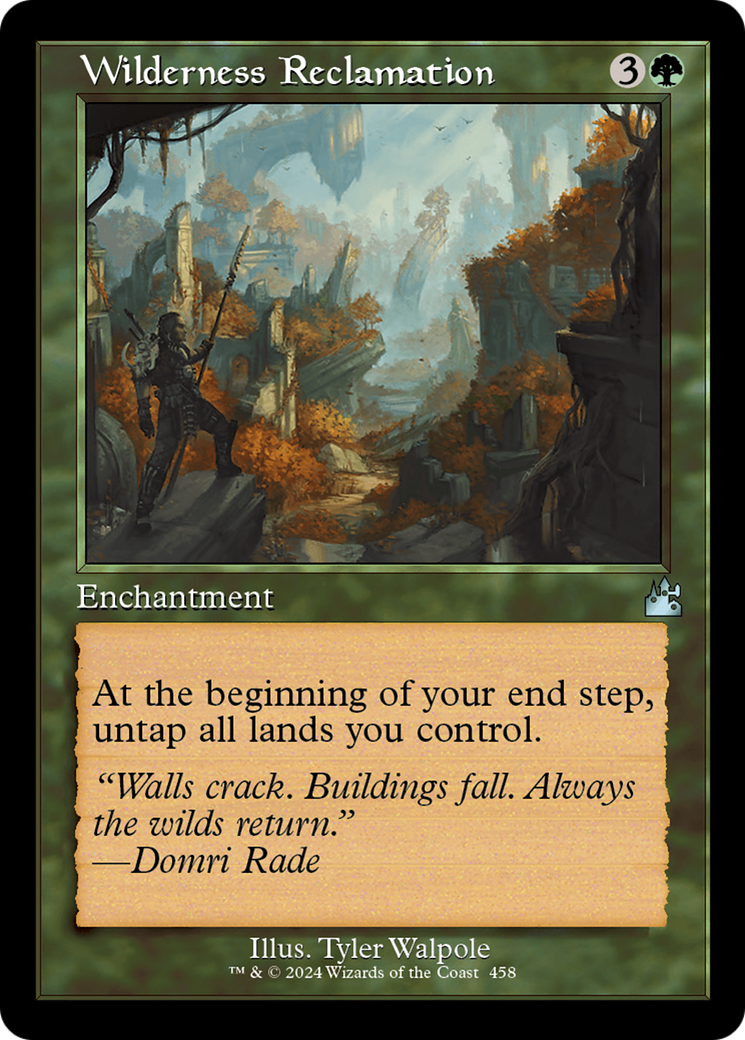Wilderness Reclamation [Ravnica Remastered] | Shuffle n Cut Hobbies & Games