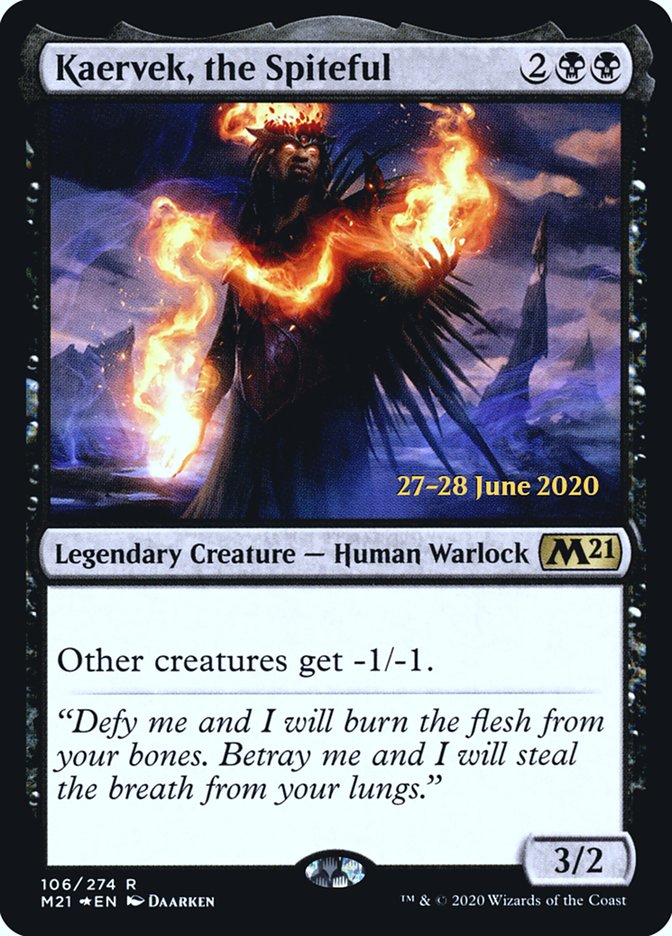 Kaervek, the Spiteful [Core Set 2021 Prerelease Promos] | Shuffle n Cut Hobbies & Games