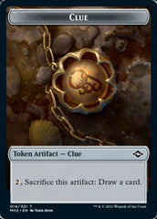 Clue (14) // Crab Double-Sided Token [Modern Horizons 2 Tokens] | Shuffle n Cut Hobbies & Games