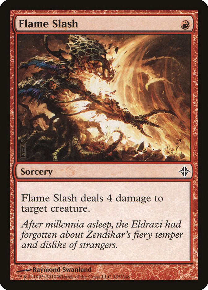 Flame Slash [Rise of the Eldrazi] | Shuffle n Cut Hobbies & Games