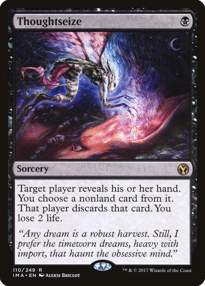 Thoughtseize [Iconic Masters] | Shuffle n Cut Hobbies & Games