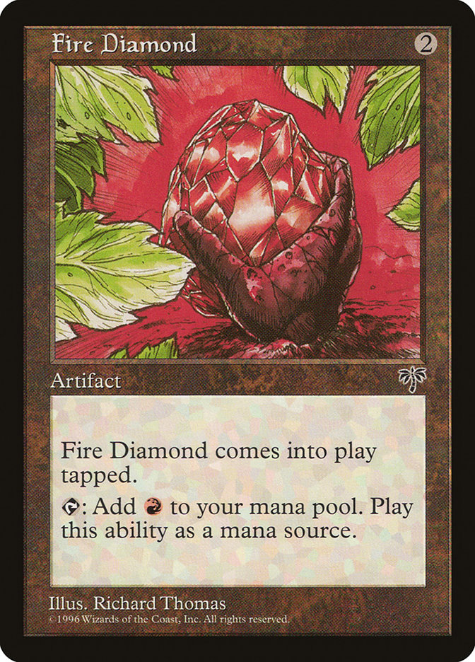 Fire Diamond [Mirage] | Shuffle n Cut Hobbies & Games