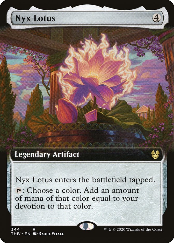 Nyx Lotus (Extended Art) [Theros Beyond Death] | Shuffle n Cut Hobbies & Games