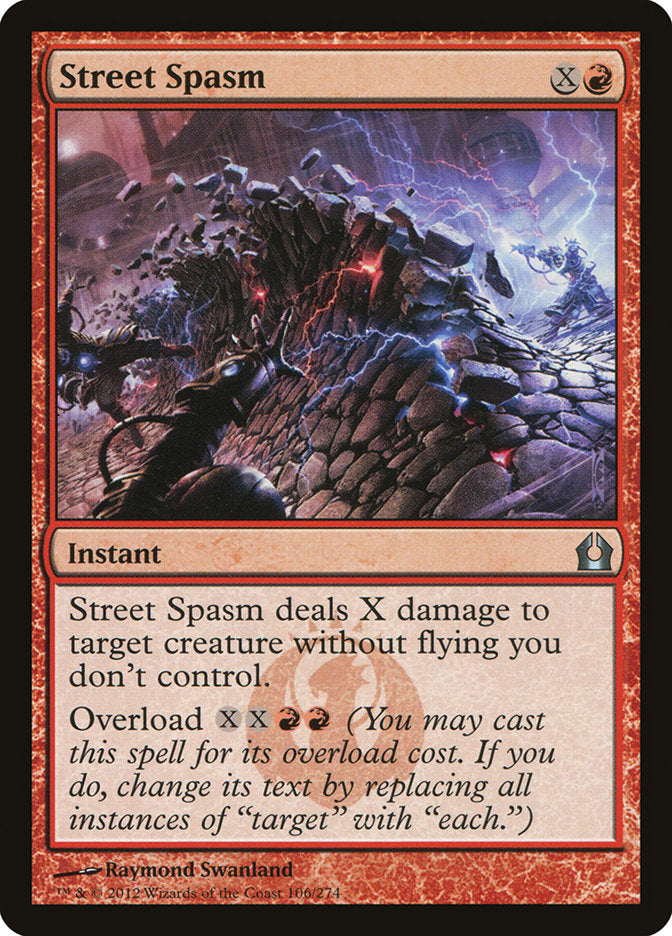 Street Spasm [Return to Ravnica] | Shuffle n Cut Hobbies & Games