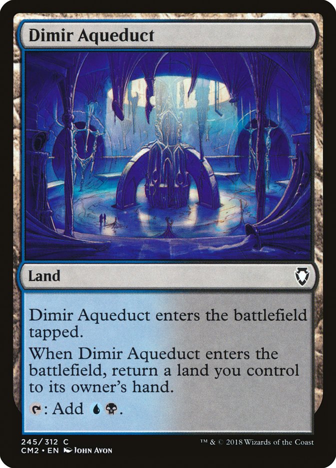 Dimir Aqueduct [Commander Anthology Volume II] | Shuffle n Cut Hobbies & Games