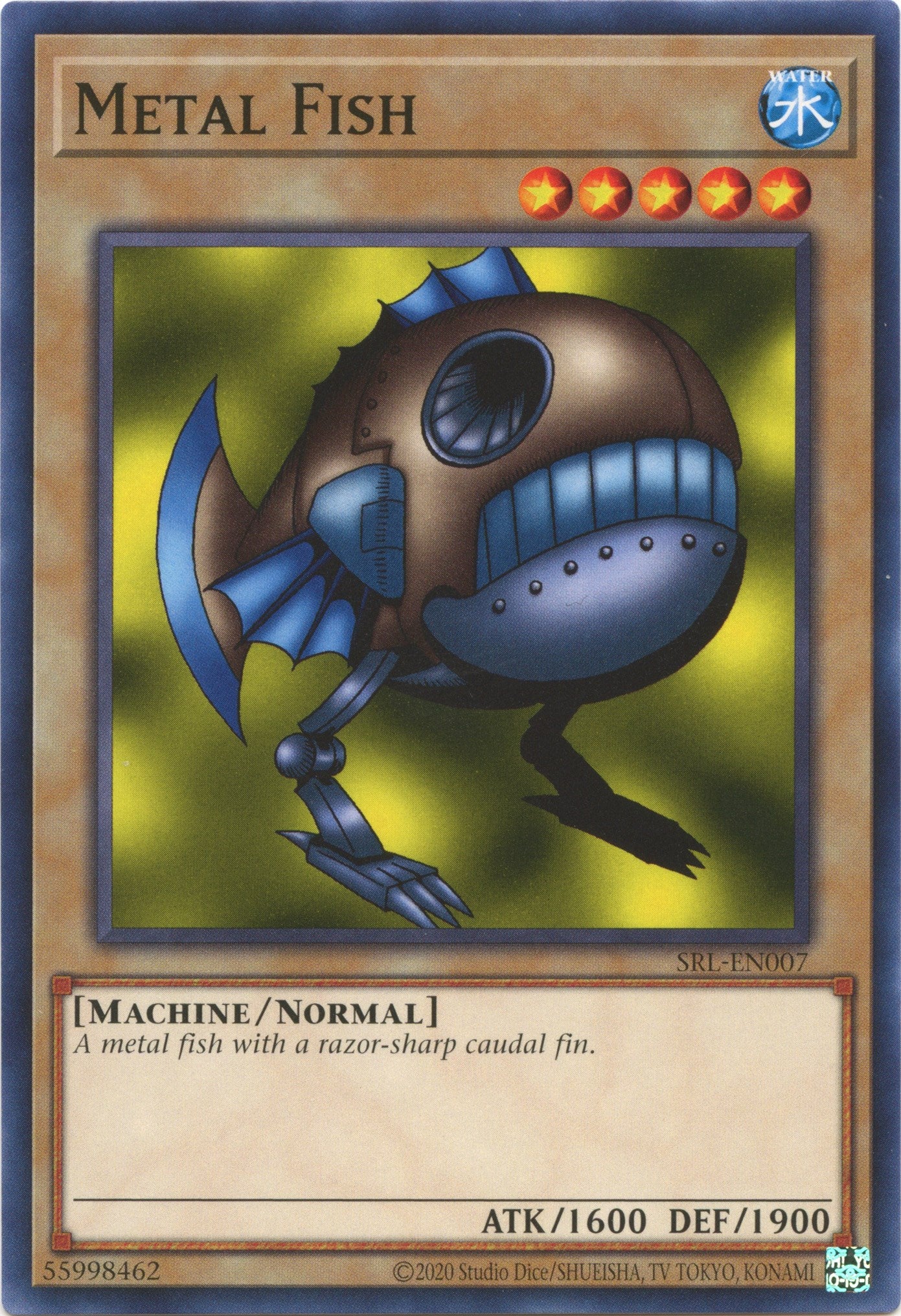 Metal Fish (25th Anniversary) [SRL-EN007] Common | Shuffle n Cut Hobbies & Games