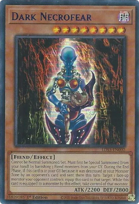 Dark Necrofear (Blue) [LDS3-EN002] Ultra Rare | Shuffle n Cut Hobbies & Games
