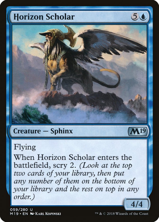 Horizon Scholar [Core Set 2019] | Shuffle n Cut Hobbies & Games