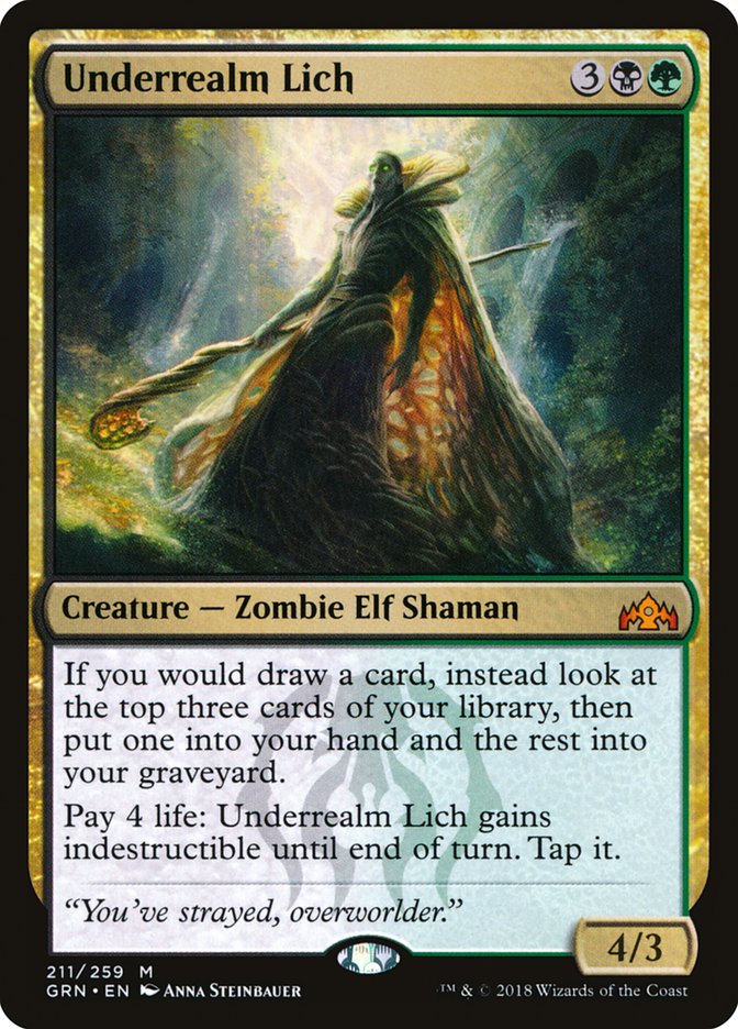 Underrealm Lich [Guilds of Ravnica] | Shuffle n Cut Hobbies & Games