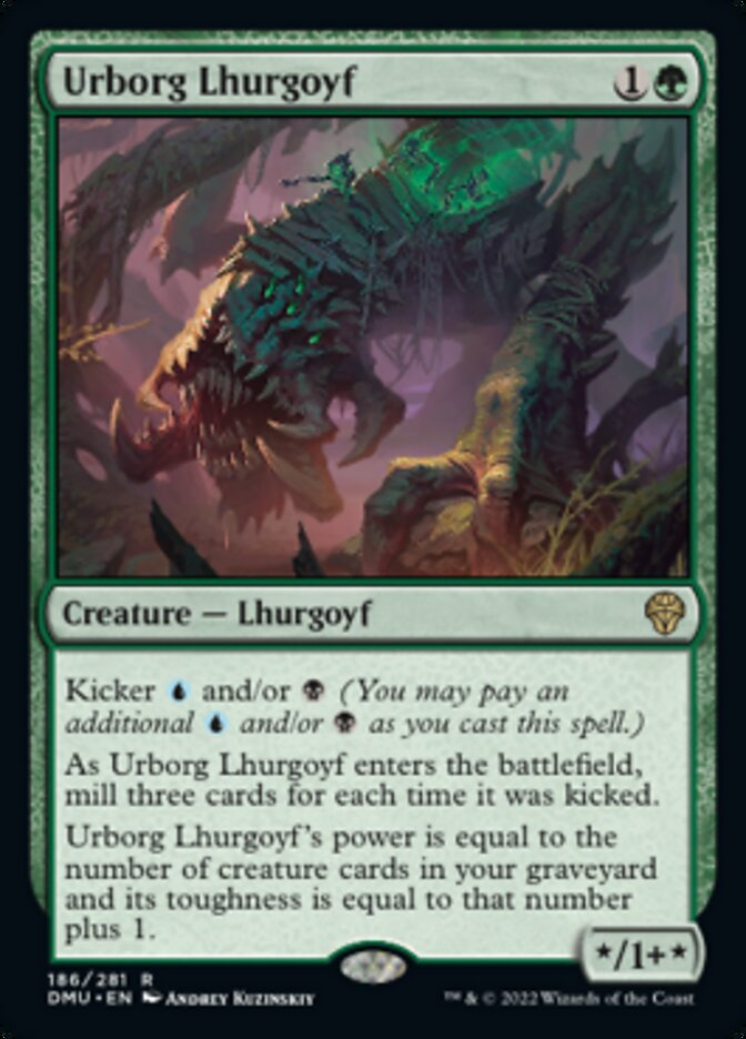 Urborg Lhurgoyf [Dominaria United] | Shuffle n Cut Hobbies & Games