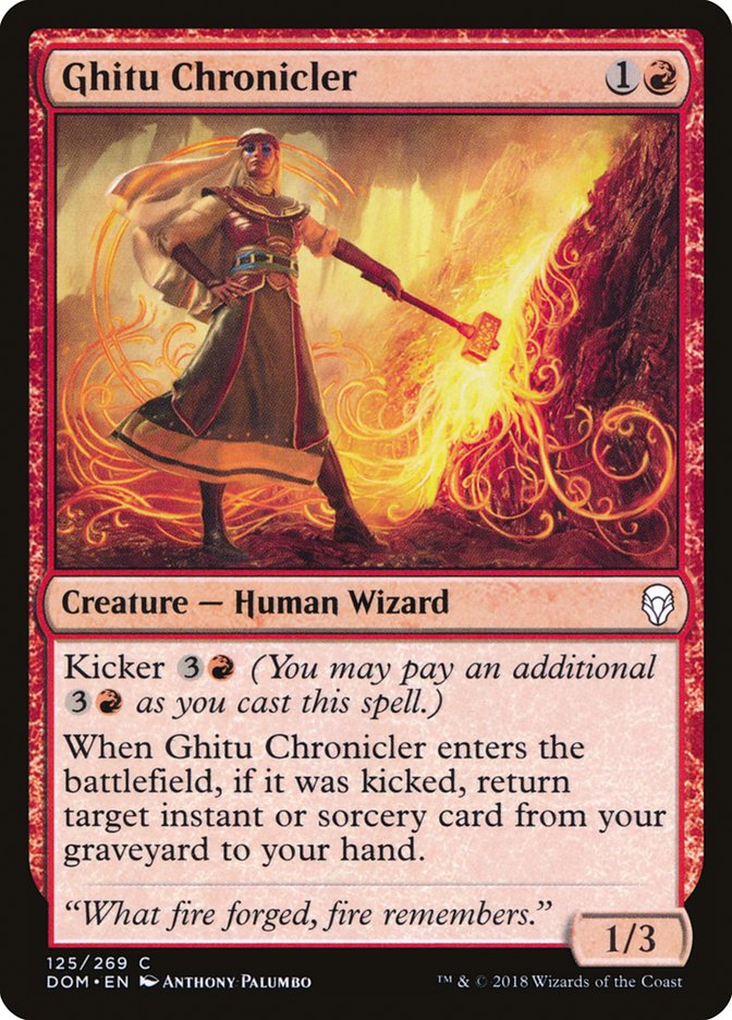 Ghitu Chronicler [Dominaria] | Shuffle n Cut Hobbies & Games