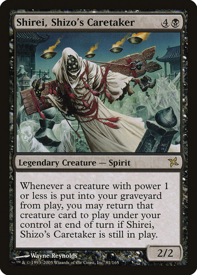 Shirei, Shizo's Caretaker [Betrayers of Kamigawa] | Shuffle n Cut Hobbies & Games
