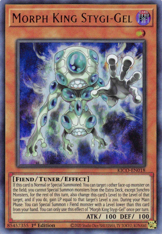Morph King Stygi-Gel (Ultra Rare) [KICO-EN018] Ultra Rare | Shuffle n Cut Hobbies & Games
