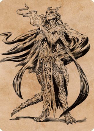 Lozhan, Dragons' Legacy Art Card [Commander Legends: Battle for Baldur's Gate Art Series] | Shuffle n Cut Hobbies & Games