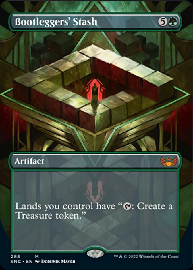 Bootleggers' Stash (Borderless Alternate Art) [Streets of New Capenna] | Shuffle n Cut Hobbies & Games