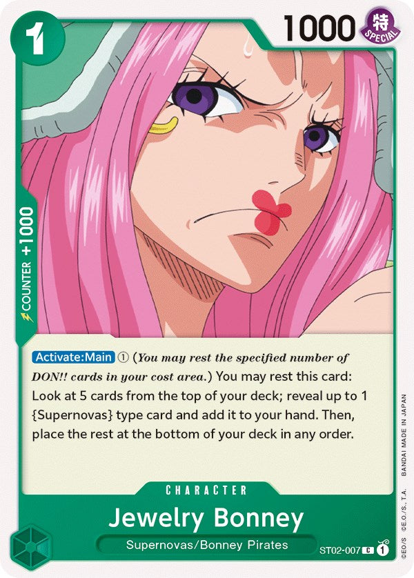 Jewelry Bonney [Starter Deck: Worst Generation] | Shuffle n Cut Hobbies & Games