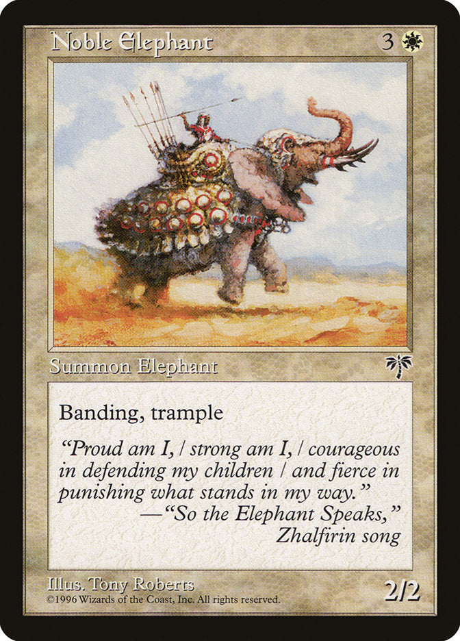 Noble Elephant [Mirage] | Shuffle n Cut Hobbies & Games