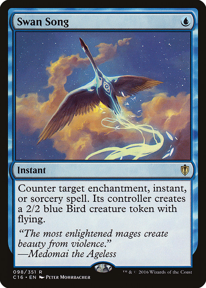 Swan Song [Commander 2016] | Shuffle n Cut Hobbies & Games