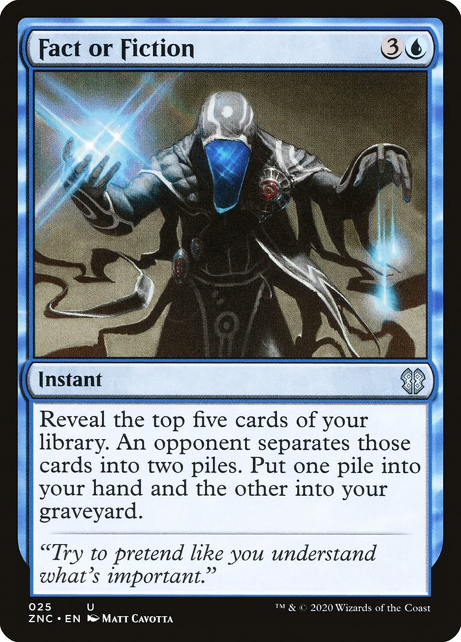 Fact or Fiction [Zendikar Rising Commander] | Shuffle n Cut Hobbies & Games