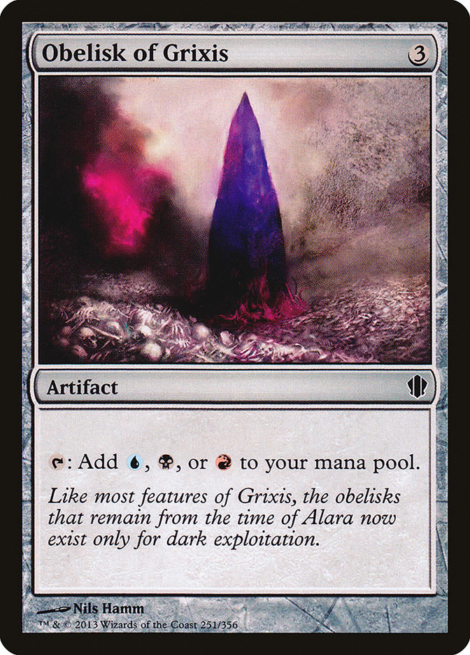 Obelisk of Grixis [Commander 2013] | Shuffle n Cut Hobbies & Games