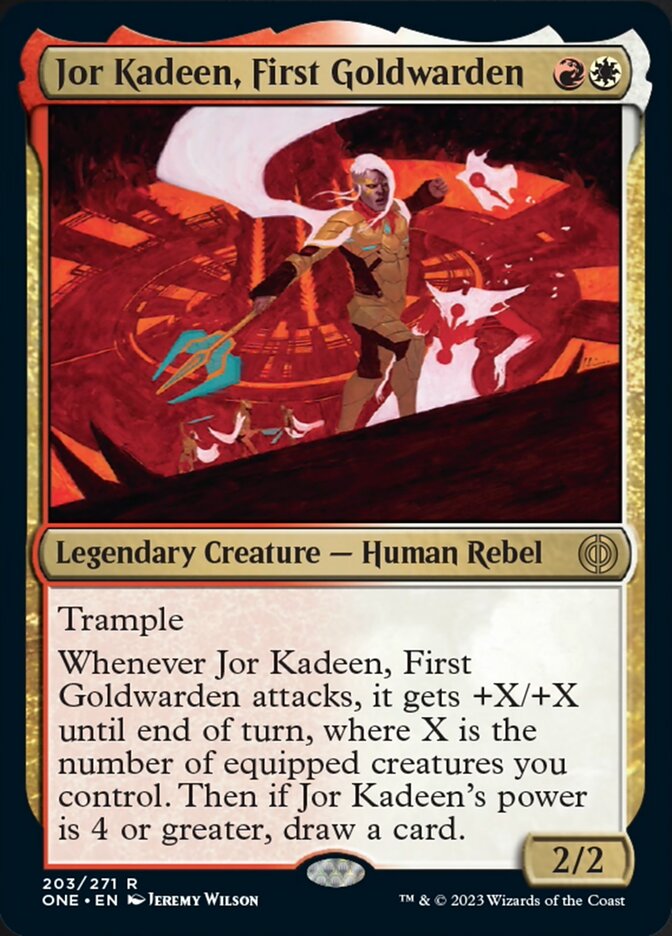 Jor Kadeen, First Goldwarden [Phyrexia: All Will Be One] | Shuffle n Cut Hobbies & Games