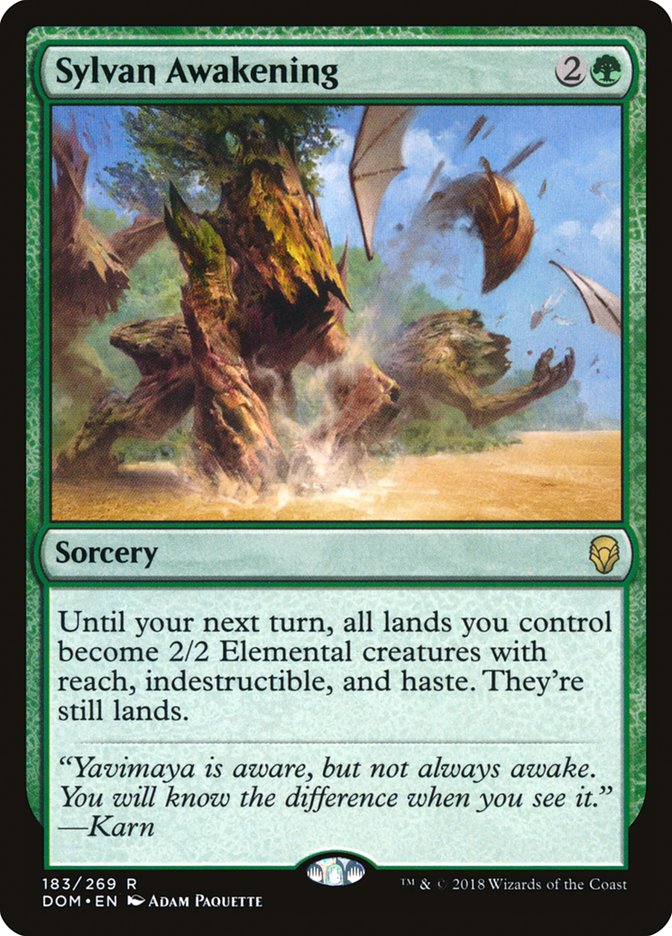 Sylvan Awakening [Dominaria] | Shuffle n Cut Hobbies & Games