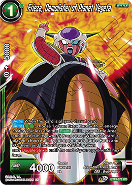 Frieza, Demolisher of Planet Vegeta (Uncommon) [BT13-078] | Shuffle n Cut Hobbies & Games