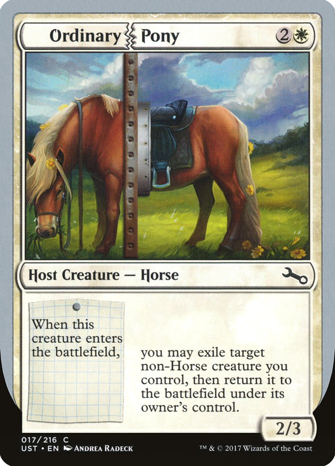 Ordinary Pony [Unstable] | Shuffle n Cut Hobbies & Games