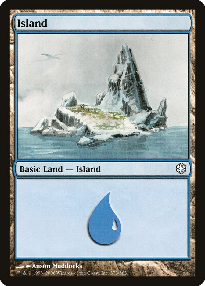 Island (373) [Coldsnap Theme Decks] | Shuffle n Cut Hobbies & Games