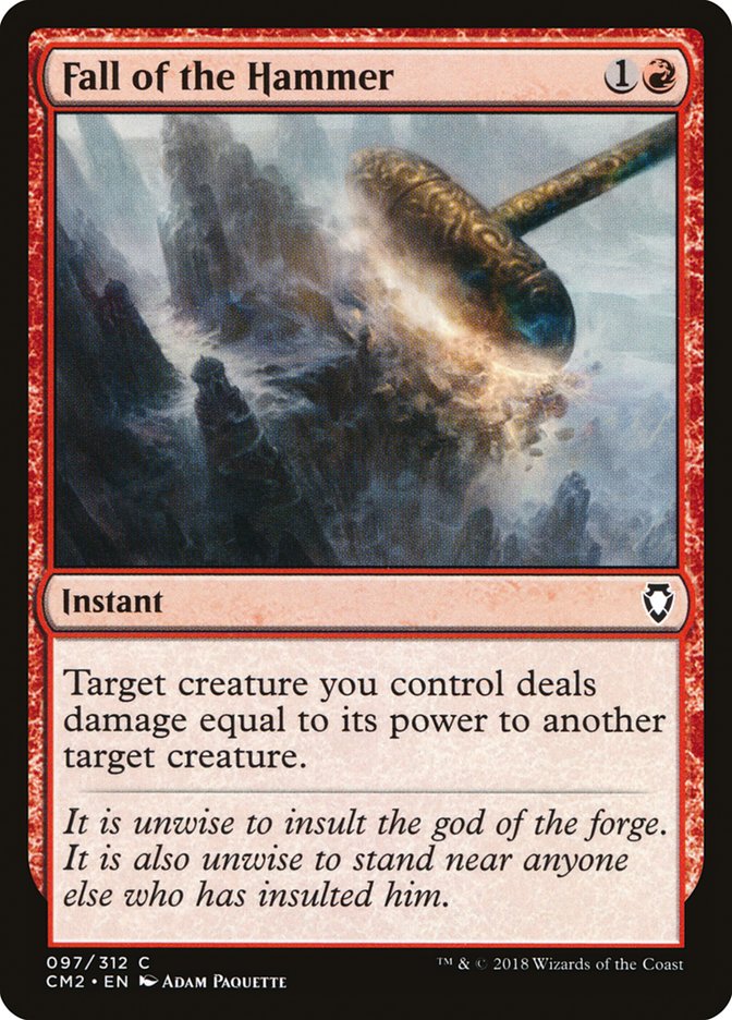 Fall of the Hammer [Commander Anthology Volume II] | Shuffle n Cut Hobbies & Games