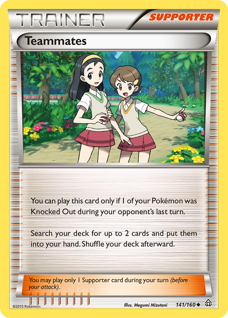 Teammates (141/160) [XY: Primal Clash] | Shuffle n Cut Hobbies & Games