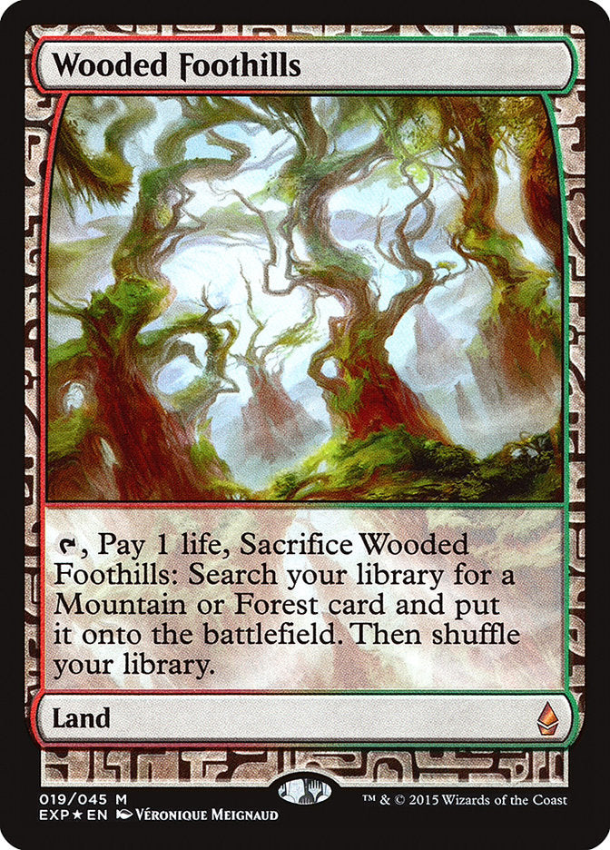 Wooded Foothills [Zendikar Expeditions] | Shuffle n Cut Hobbies & Games