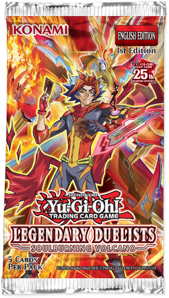 Legendary Duelists: Soulburning Volcano - Booster Pack (1st Edition) | Shuffle n Cut Hobbies & Games